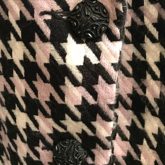 Sag Harbor Black Taupe White Jacket Woman Size 6P - Picture 4 of 8